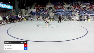 125 lbs Cons 64 #2 - Brooklyn Madal, OH vs Rosemary Triggs, WI