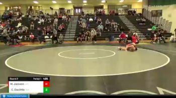 113 lbs Round 2 - Carson Doolittle, Sebolt Wrestling Academy vs Maddox Jackson, Claremore Wrestling Club