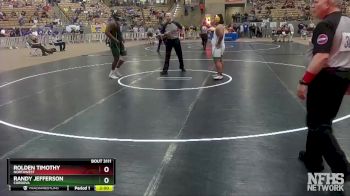 AA 285 lbs Champ. Round 1 - Rolden Timothy, Northwest vs Randy Jefferson, Cordova