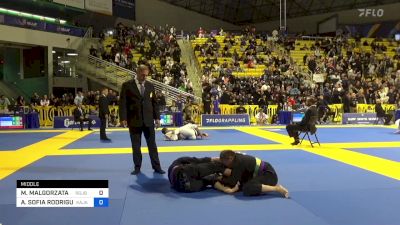 MARIA MALGORZATA W. vs AMARA SOFIA RODRIGUEZ 2024 World Jiu-Jitsu IBJJF Championship