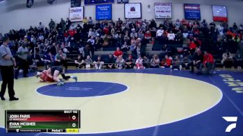 138 lbs Cons. Round 1 - Josh Faris, Cf Northwest vs Evan McGhee, Coventry