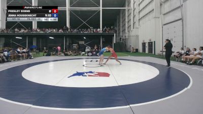 110 lbs Presley Eidens, New York vs Jenna Houseknecht, Pennsylvaniia Red