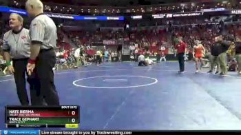 3A-120 lbs 5th Place Match - Nate Bierma, Valley, West Des Moines vs Trace Gephart, North Scott