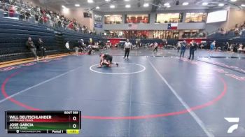 150 lbs Champ. Round 1 - Will Deutschlander, Austin Lake Travis vs Jose Garcia, El Paso Hanks