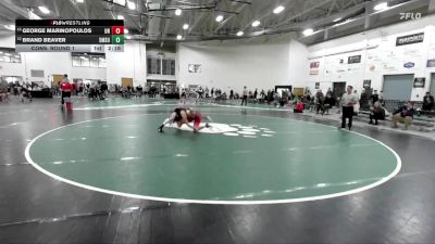 149 lbs Cons. Round 1 - Brand Beaver, Southwest Minnesota State vs George Marinopoulos, Unattached