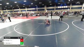 62 lbs Round Of 16 - Ronin Guizar, Powerline Wrestling vs Cruz Herman, Mat Demon WC