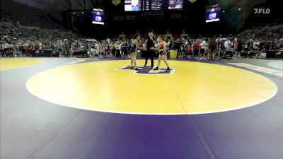 115 lbs Cons 32 #2 - Megan Spencer, AK vs Vanessa De La Cruz, TX