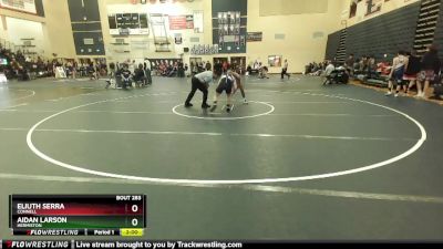 132 lbs Semifinal - Aidan Larson, Hermiston vs Eliuth Serra, Connell