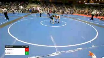 98 lbs Semifinal - EllaBabe Fisher, Ada Wrestling vs Klaribel Kirk, StandFast Wrestling