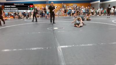 55 lbs Cons. Round 3 - Rowan Waddell, Cobra Wrestling Club vs Robert Pinto, Carolina Reapers