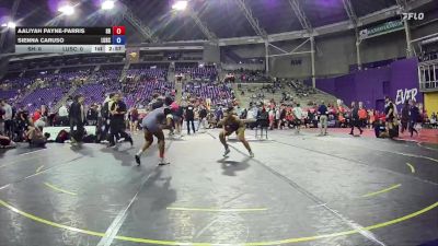 103 lbs Semis & 3rd Wb (16 Team) - Sienna Caruso, Lindenwood University vs Aaliyah Payne-parris, Sacred Heart