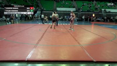 5A 175 lbs Cons. Round 2 - Tyler Vodosia, Hayden vs Cooper Weeks, Saint Clair County