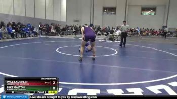 174 lbs Quarterfinal - Mike Galton, Alfred State College vs Will Laughlin, University Of Scranton