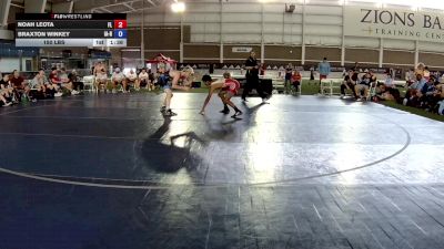 150 lbs Noah Leota, Florida vs Braxton Winkey, Iowa Red