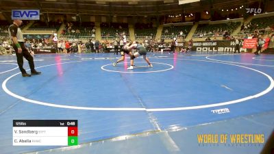 125 lbs Consi Of 32 #2 - Vance Sandberg, Standfast vs Carter Abella, Rough House WC