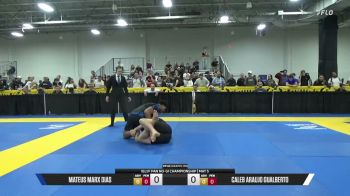 Caleb Araujo Gualberto vs Mateus Marx Dias 2026 Pan IBJJF Jiu-Jitsu No-Gi Championship