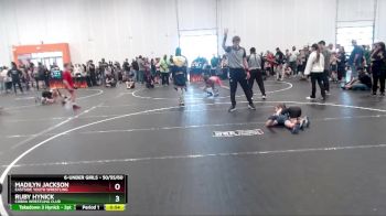 50/55/60 Round 3 - Madilyn Jackson, Eastside Youth Wrestling vs Ruby Hynick, Cobra Wrestling Club