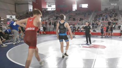 126 lbs Cons. Round 3 - Jakob Crandall, Illinois vs Nolan Mullins, Intense Wrestling Club
