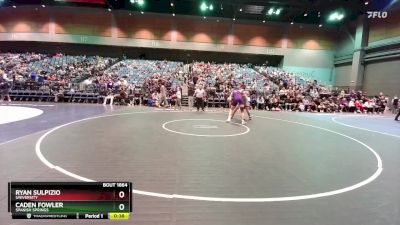 215 lbs Cons. Semi - Ryan Sulpizio, University vs Caden Fowler, Spanish Springs