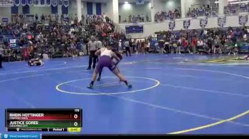 175 lbs Cons. Round 1 - Rhein Hottinger, FREMONT ROSS vs Justice Goree, Columbia City