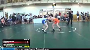 83 lbs Semis & 3rd Wb (16 Team) - Brock Glover, Florida vs Joshua Bostic, West Virginia