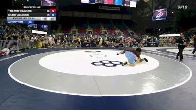 175 lbs Champ. Rd Of 64 - Reyon Williams, OK vs Brady Allessie, PA