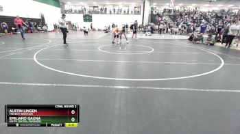 138 lbs Cons. Round 2 - Austin Lingen, The Best Wrestler vs Emiliano Gauna, South Central Punishers