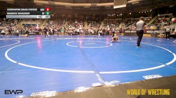 58 lbs Consi Of 16 #2 - Constantine (Dean) Cortese, Cory Clark Wrestling vs Maddox Wagoner, Morris Fitness