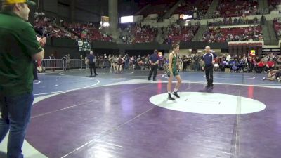 106 lbs Champ. Round 1 - Hayden Berreth, Havre Wrestling Club vs Cody Hahn, Bearcats Wrestling Club Helena