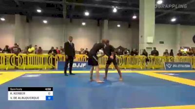 KOREY KERBER vs VICTOR DE ALBUQUERQUE 2022 American National IBJJF Jiu-Jitsu Championship
