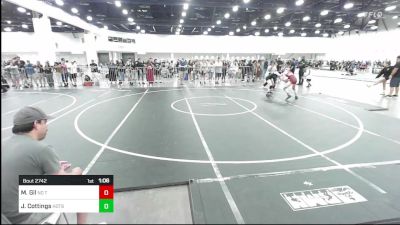 101 lbs Quarterfinal - Marie Gil, No Team vs Jessica Cottings, Hotshots Wrestling