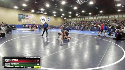 138 lbs Champ. Round 2 - Jason Ramos, Tokay vs Elias Herrera, Bullard