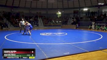 149 lbs Finals (2 Team) - Kolton Field, Pratt Community College vs Shawn Bamba, Cowley College
