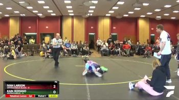 75 lbs Round 4 (6 Team) - Kain Romano, Untouchables vs Ivan Larson, Untouchables Black