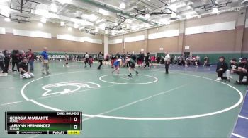 135 lbs Cons. Round 2 - Jaelynn Hernandez, Schurr vs Georgia Amarante, Norco