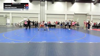 157 lbs 1st Place Match - Bas Diaz, IA vs William Phillips, TN