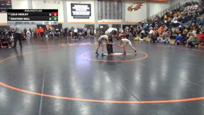 54 lbs Semifinal - Graysen Bell, DC Elite vs Cole Henley, DC Elite