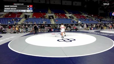 190 lbs Cons. Sub-rd Of 32 - Brody Buzzard, OR vs Robert McCoy, GA