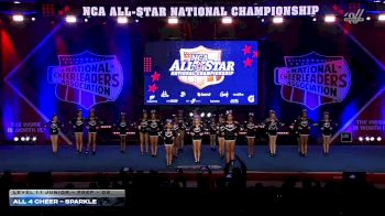 All 4 Cheer - Sparkle [2026 L1.1 Junior - PREP - D2] 2026 NCA All-Star National Championship
