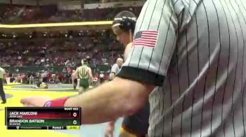 D1-165 lbs Quarterfinal - Jack Marconi, Avon Lake vs Brandon Batson, GlenOak