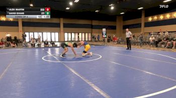 149 lbs Consi Of 4 - Alek Martin, South Dakota State vs David Evans, Utah Valley