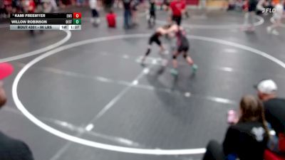 90 lbs Champ. Round 1 - Kami Freemyer, Emmett Wrestling Club vs Willow Robinson, Declo Stingers