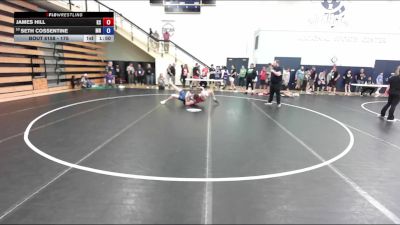 175 lbs Champ. Round 1 - James Hill, KS vs Seth Cossentine, MN