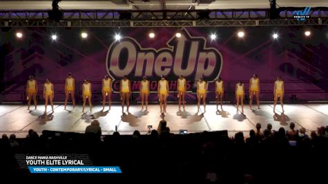Dance Mania Nashville - Youth Elite Lyrical [2025 Youth - Contemporary/Lyrical - Small Day 2] 2025 One Up Grand Nationals