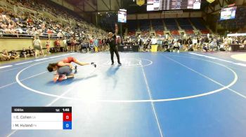 106 lbs Rnd Of 16 - Ella Cohen, CA vs Morgan Hyland, PA