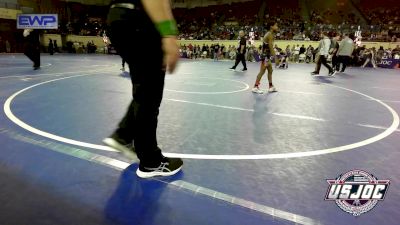 80 lbs 3rd Place - Quintez Simpson, L-Town Titans vs Ely Garrett, Deer Creek Wrestling Club