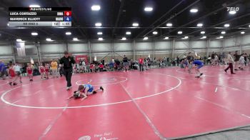 64 lbs Rr Rnd 5 - Cole Lebec, South Hills Wrestling Academy - BK6E vs Lucas Schuman, Mat Assassins White - BK6E