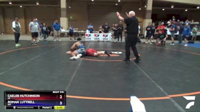 195 lbs Cons. Semi - Nathan Fury, KS vs Isaiah Francis, TX