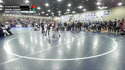 190 lbs Champ. Round 2 - Michael Fleurant, Valencia vs Dylan Sprinkles, Simi Valley