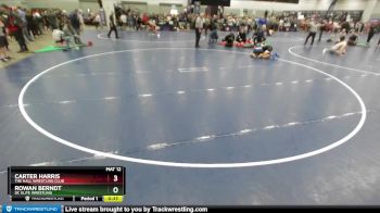 113 lbs Cons. Round 5 - Rowan Berndt, DC Elite Wrestling vs Carter Harris, The Hall Wrestling Club